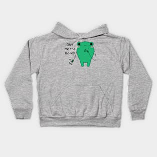 Money Mini Frog Kids Hoodie